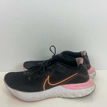 Nike Nike Renew Run Running Shoes Black Orange Pi… - image 1