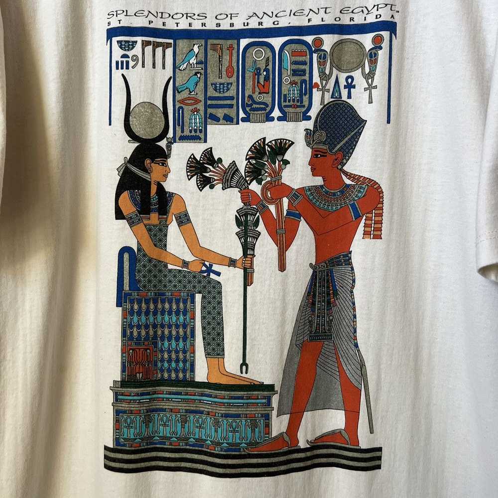 Vintage Vintage Splendors Of Ancient Egypt T Shir… - image 2