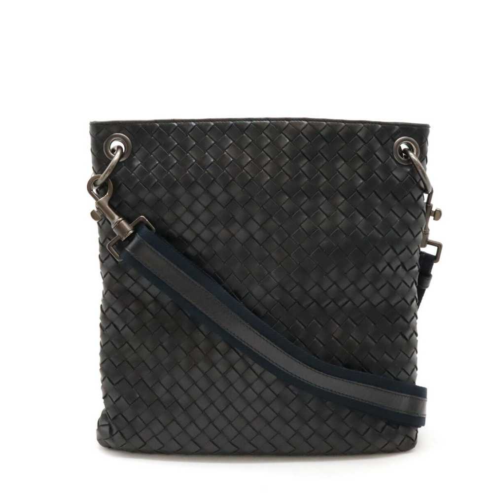 Bottega Veneta Intrecciato Black Leather Shoulder… - image 7