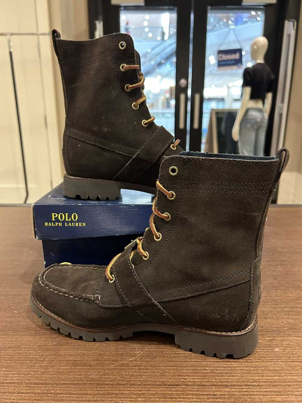 Polo Ralph Lauren Polo Ranger Boot ‘Dark Brown Su… - image 3