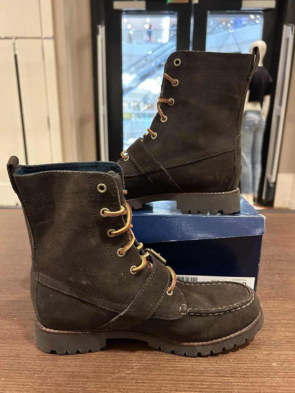 Polo Ralph Lauren Polo Ranger Boot ‘Dark Brown Su… - image 4