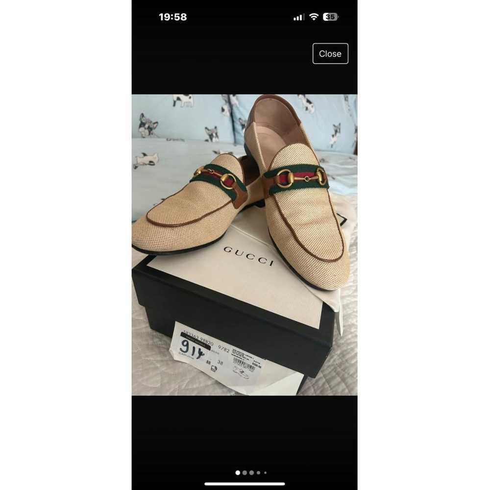 Gucci Princetown cloth flats - image 10