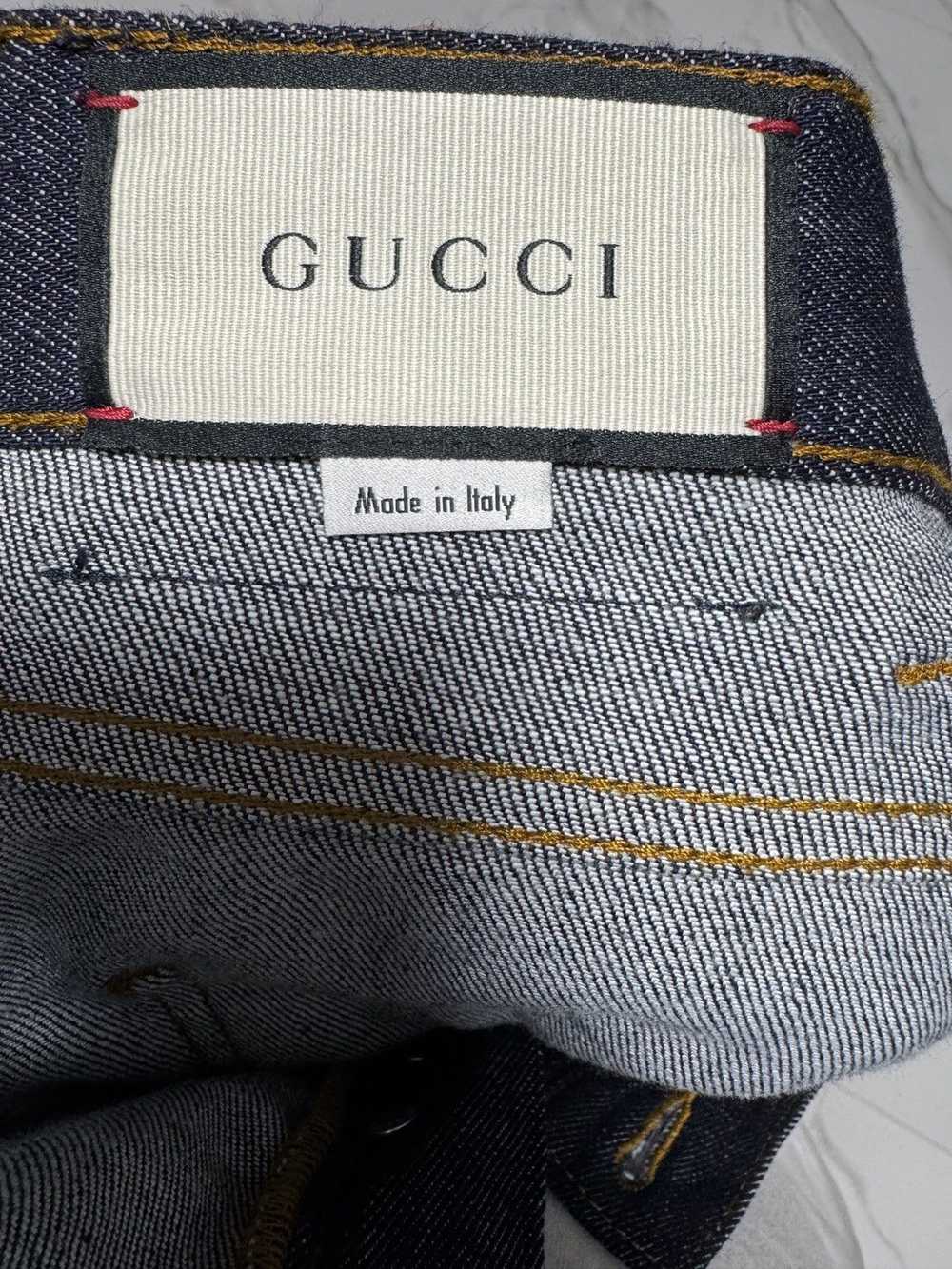 Gucci Gucci Regular Effeto Delave Denim - image 5