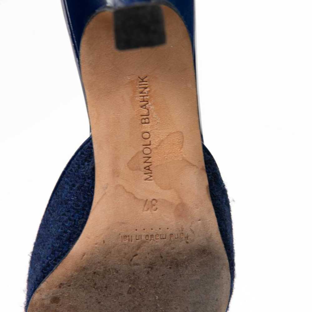 Manolo Blahnik Maysale cloth mules & clogs - image 6