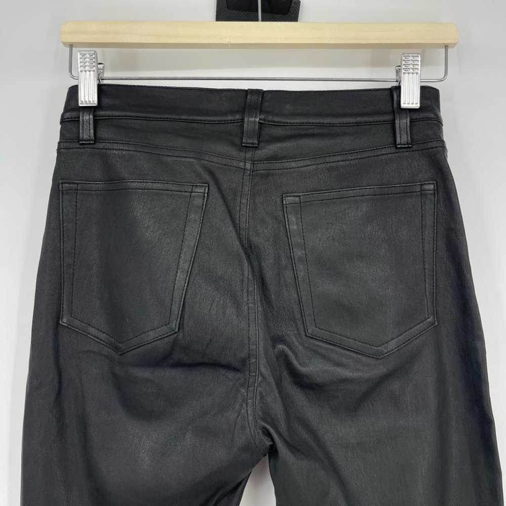 Iro Leather slim pants - image 6