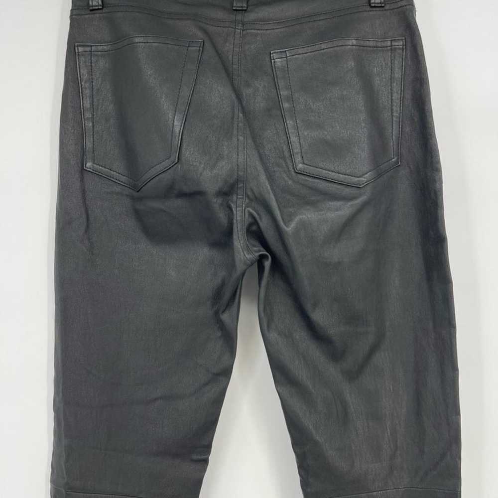 Iro Leather slim pants - image 7