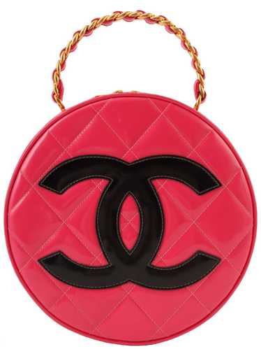 Chanel CHANEL Around 1995 Made Patent Round Design