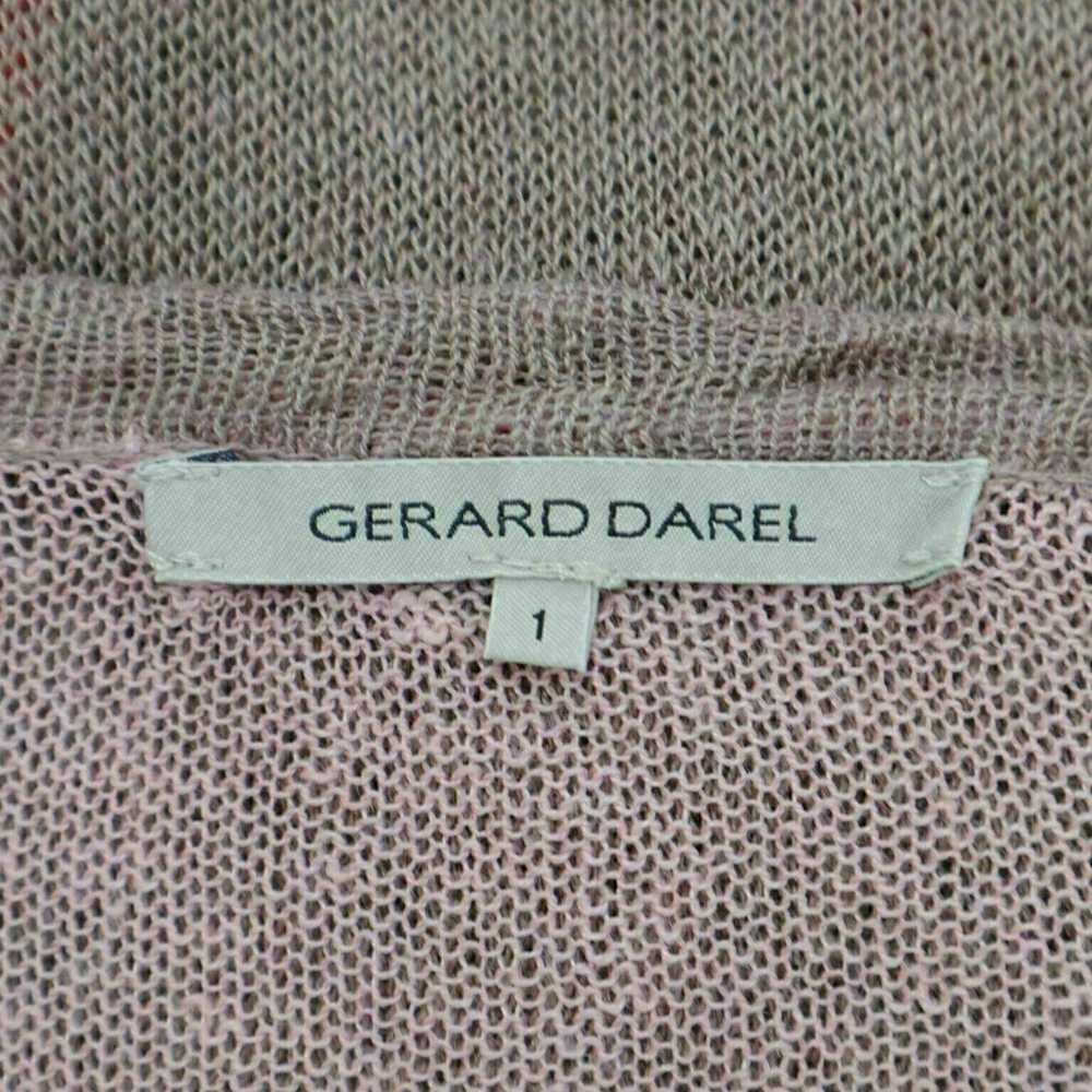 Gerard Darel Elegant Linen Blend Color Block Pull… - image 4