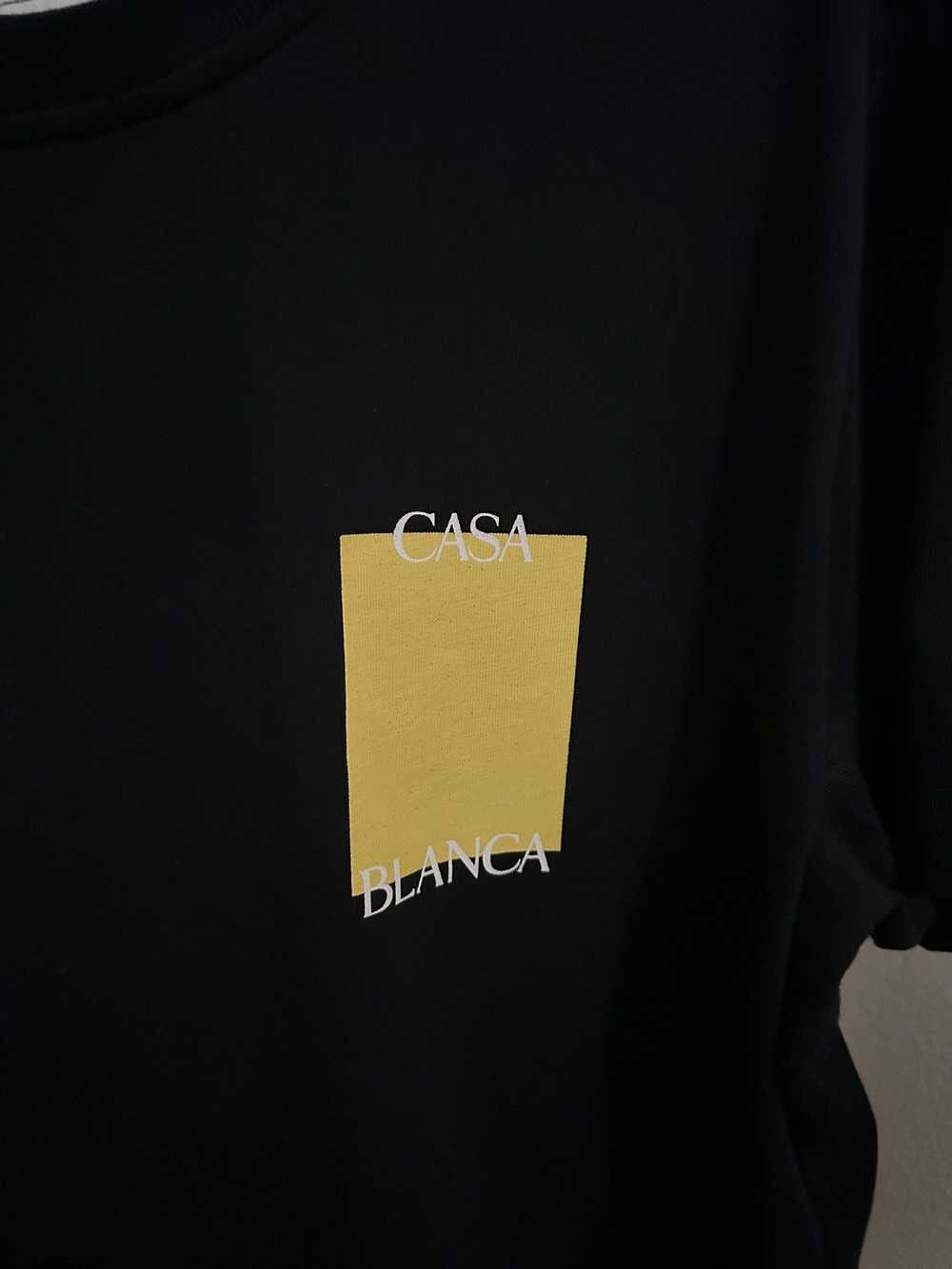 Casablanca Black and yellow Casablanca streetwear… - image 2