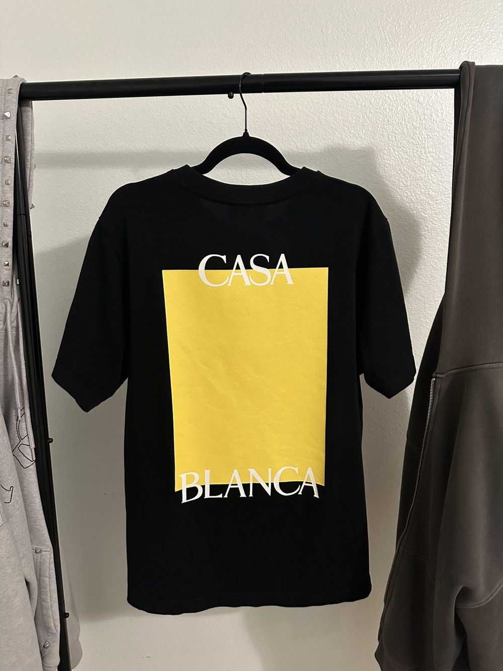 Casablanca Black and yellow Casablanca streetwear… - image 5