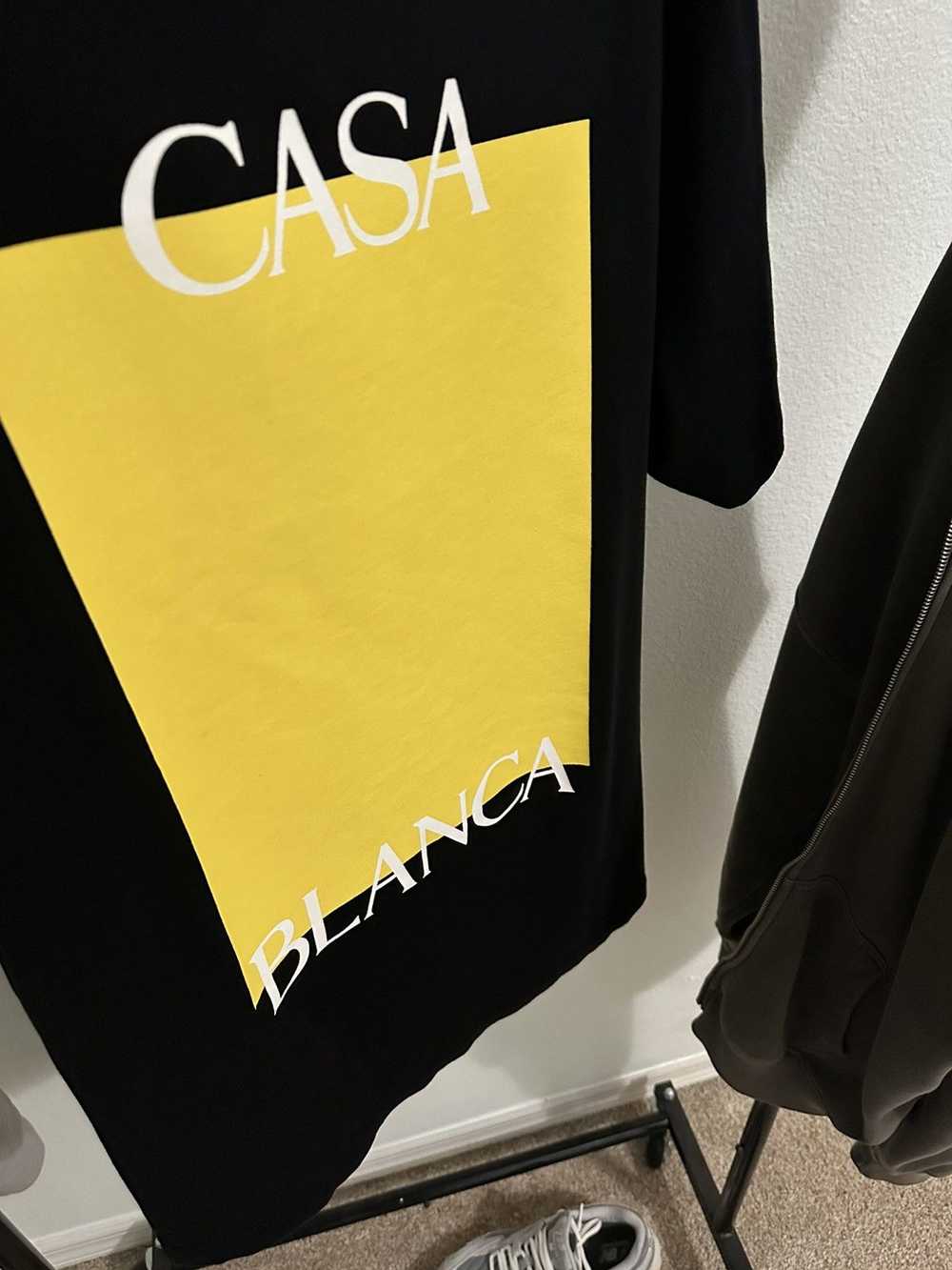 Casablanca Black and yellow Casablanca streetwear… - image 7