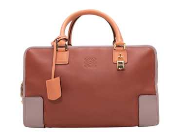 Orange & Mauve Loewe Amazona 35 Handbag - image 1