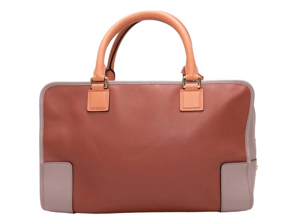 Orange & Mauve Loewe Amazona 35 Handbag - image 3