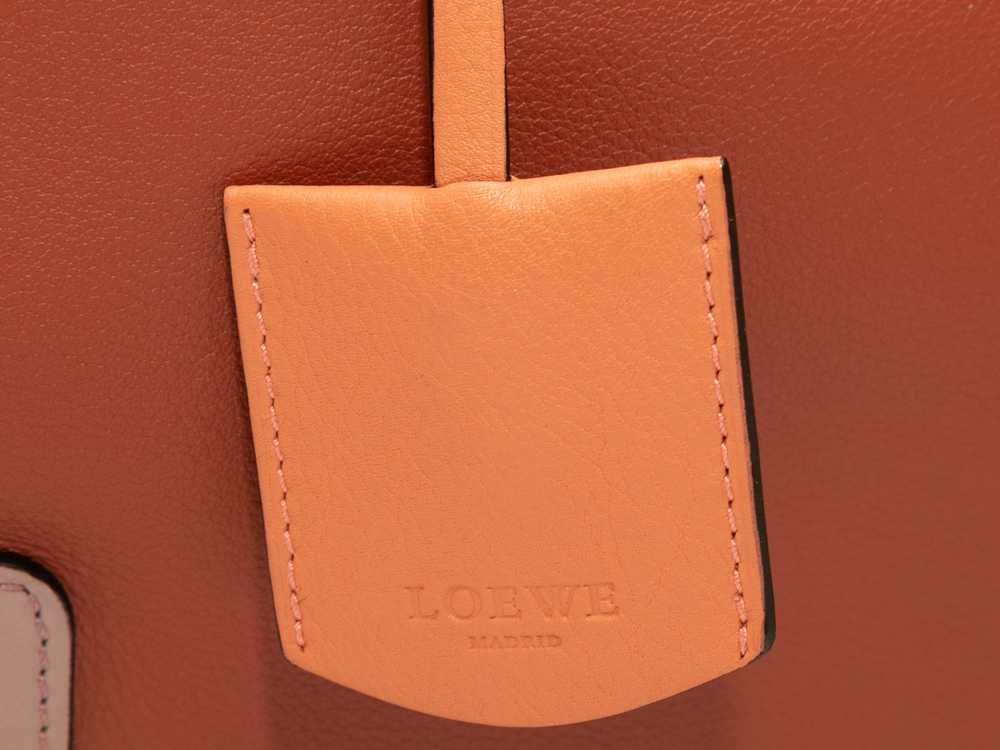 Orange & Mauve Loewe Amazona 35 Handbag - image 9