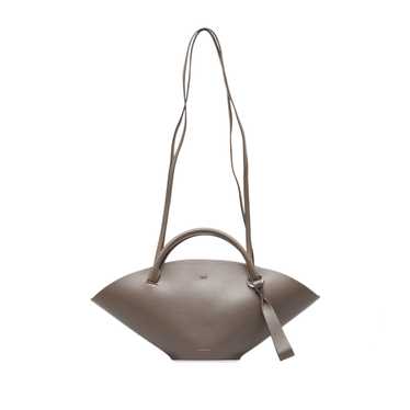 Brown Jil Sander Sombrero Leather Satchel - image 1