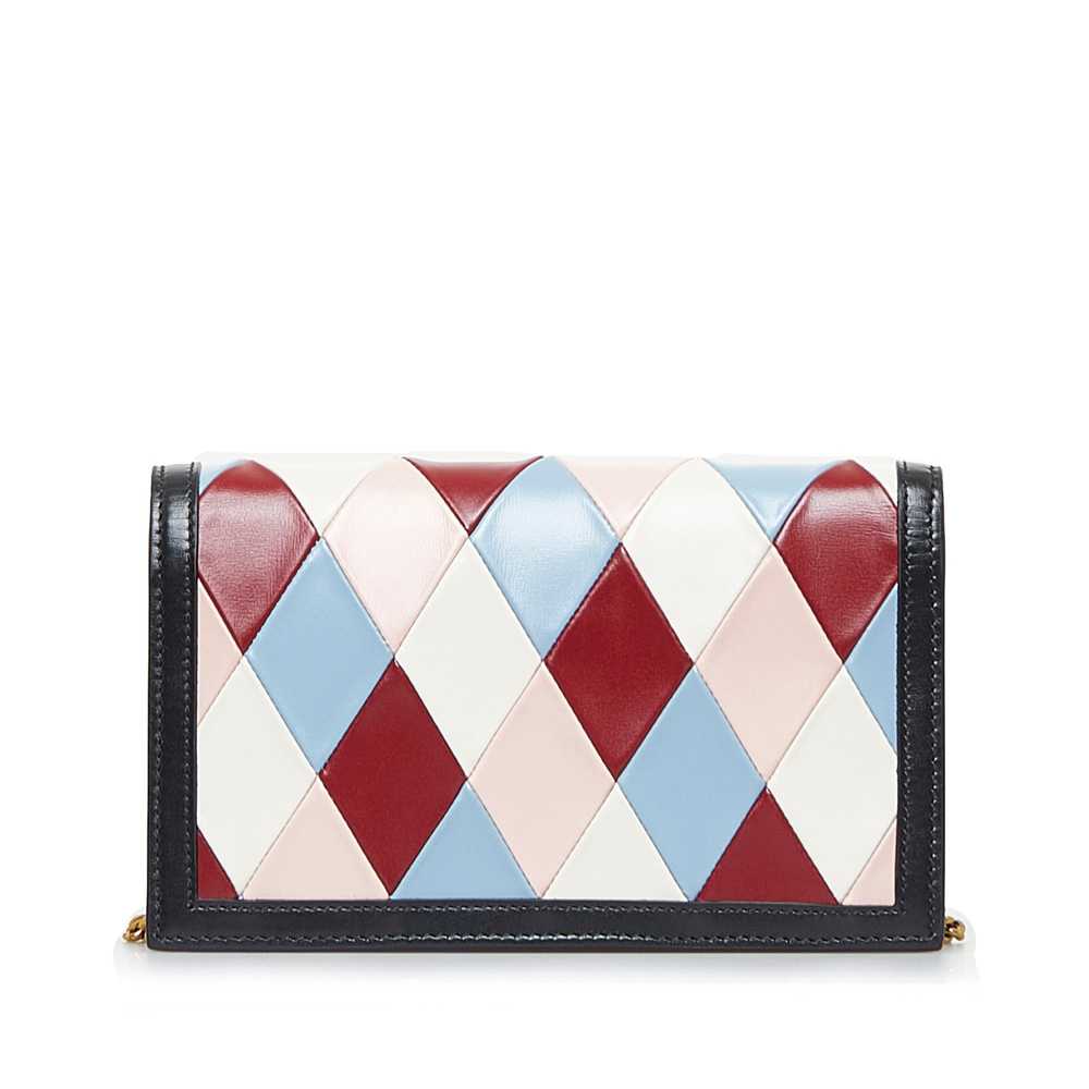 Multicolor Gucci Lovelight Bamboo Wallet on Chain… - image 3