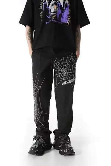 Streetwear Spider Web Track Pants