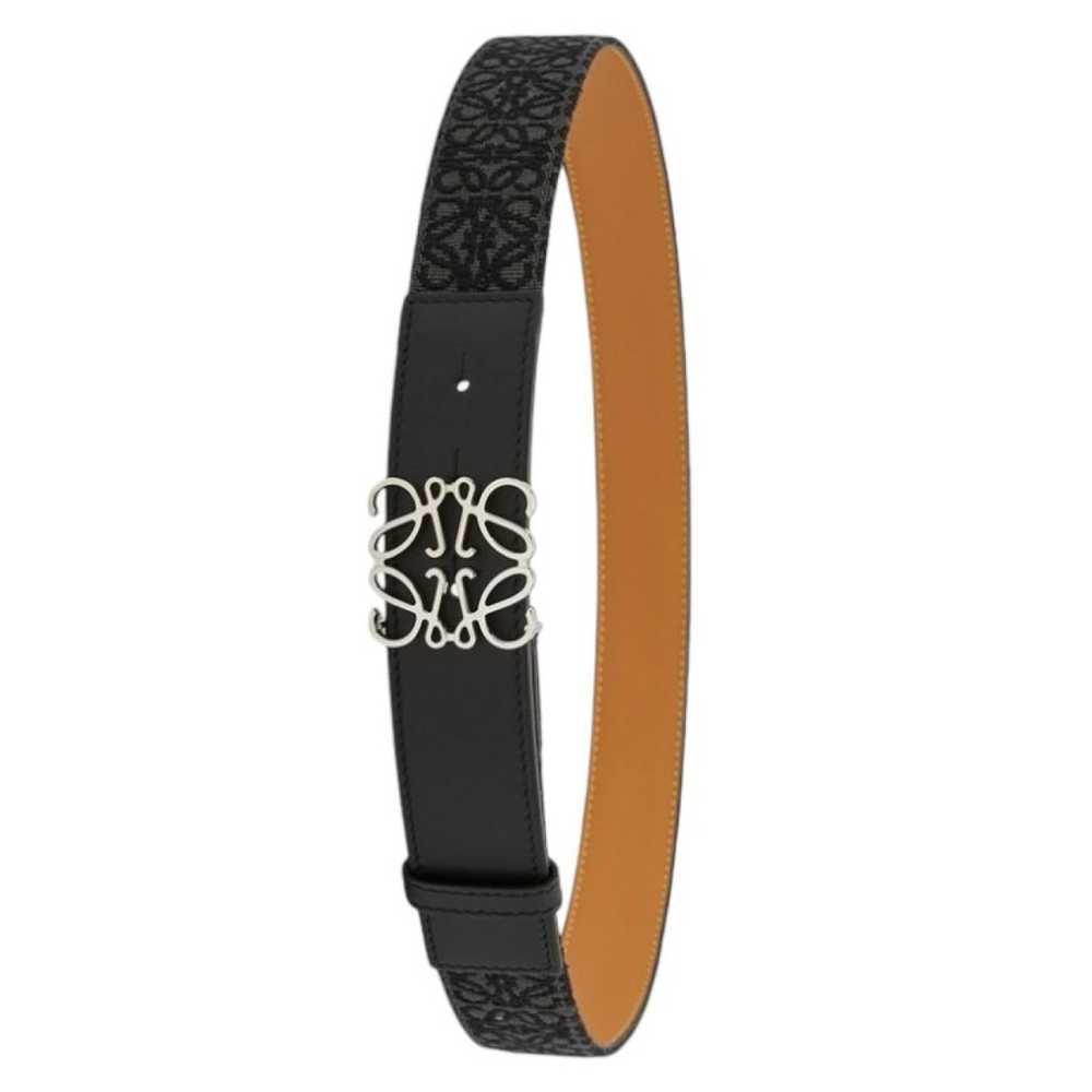 Loewe Anagram leather belt - image 5