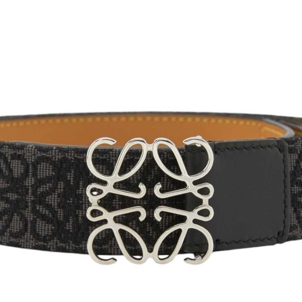 Loewe Anagram leather belt - image 9