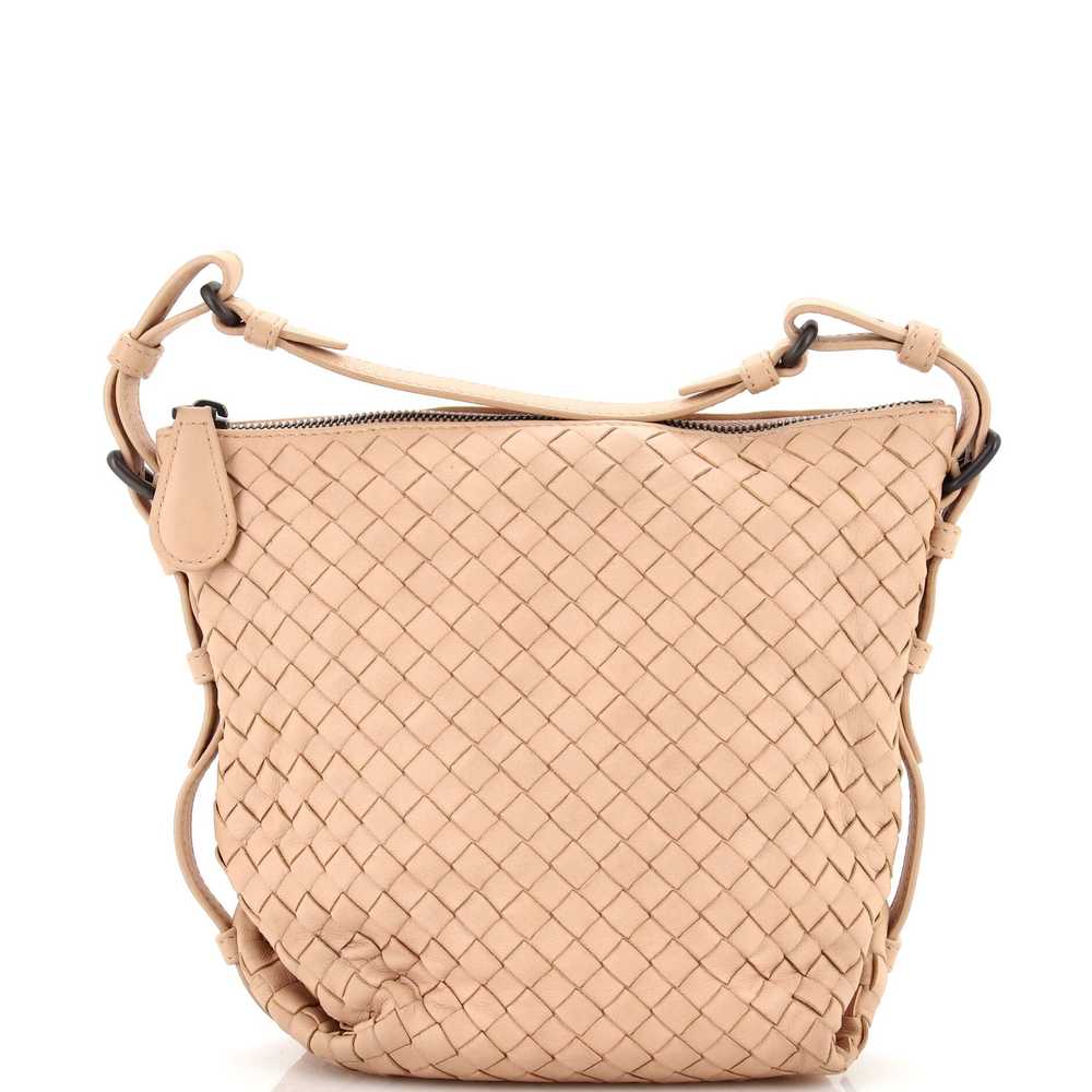 Bottega Veneta Side Belt Zip Hobo Intrecciato Nap… - image 1