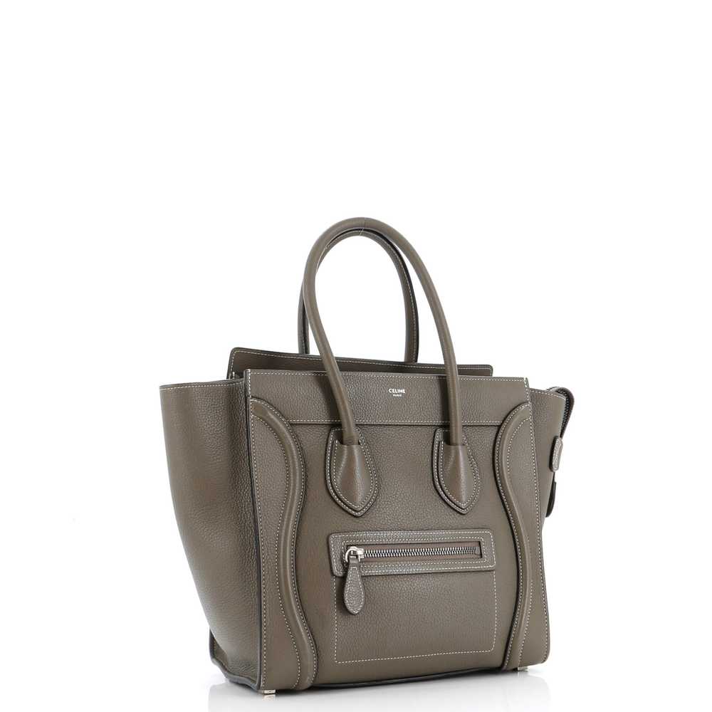 CELINE Luggage Bag Grainy Leather Micro - image 2