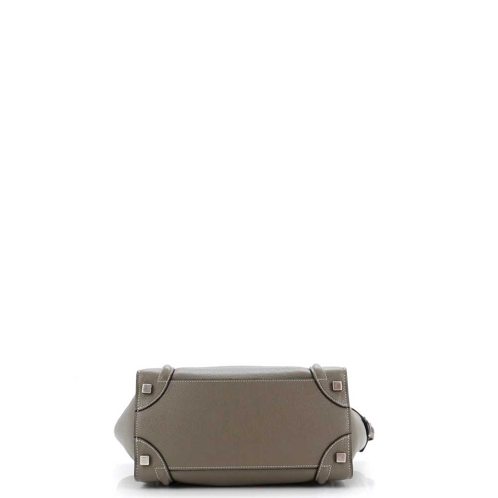 CELINE Luggage Bag Grainy Leather Micro - image 4