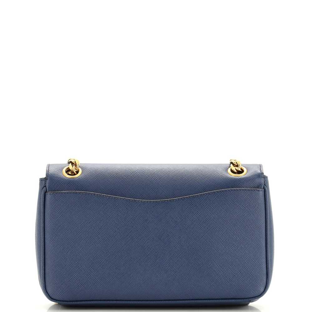 PRADA Pattina Flap Shoulder Bag Saffiano Leather … - image 3