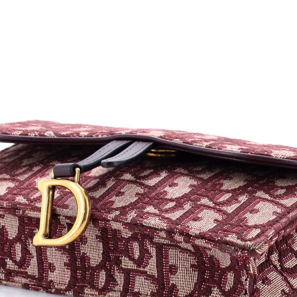 Christian Dior Saddle Rectangular Belt Bag Obliqu… - image 6