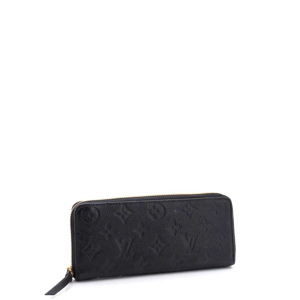 Louis Vuitton Clemence Wallet Monogram Empreinte … - image 2