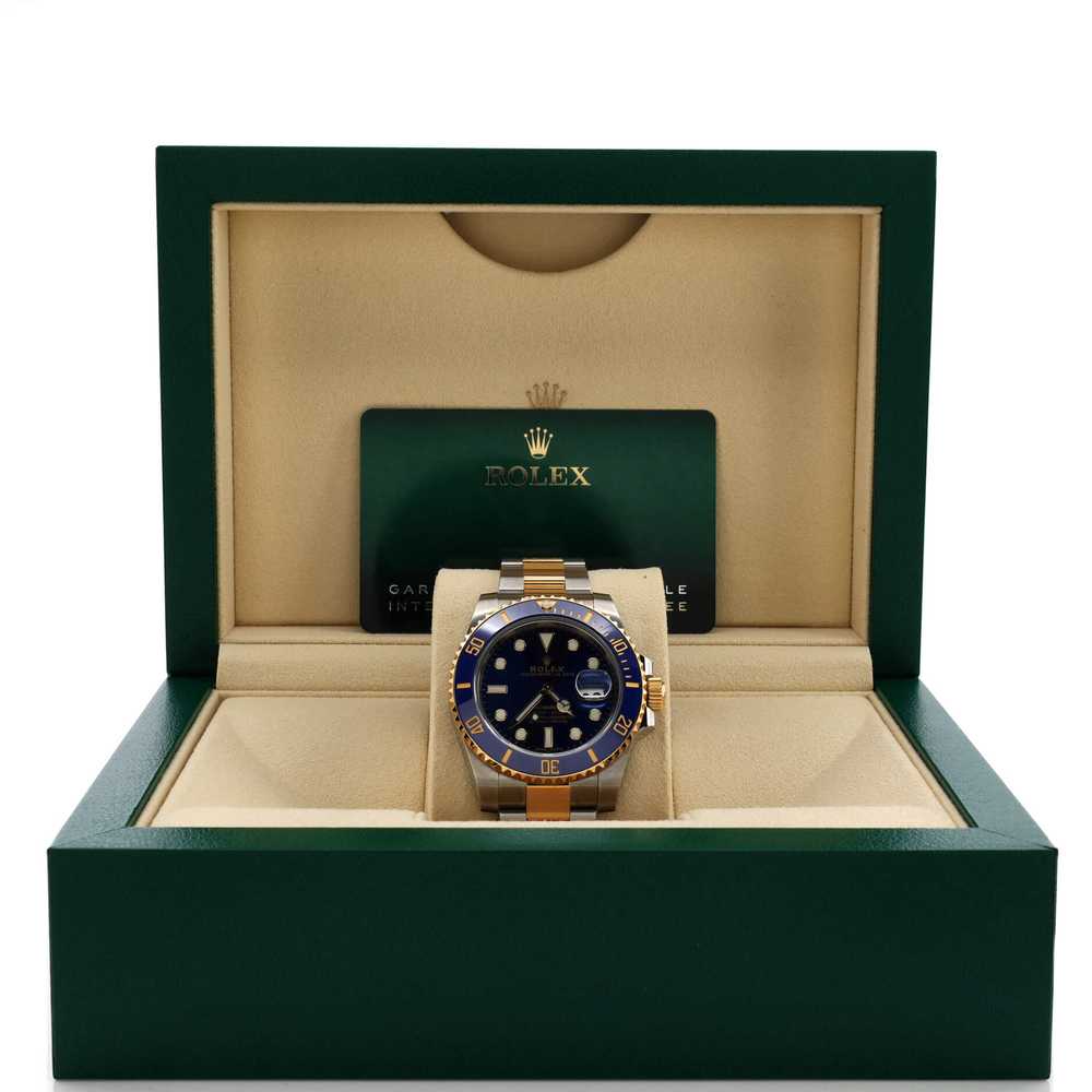 Rolex Oyster Perpetual Submariner Bluesy Date Aut… - image 2