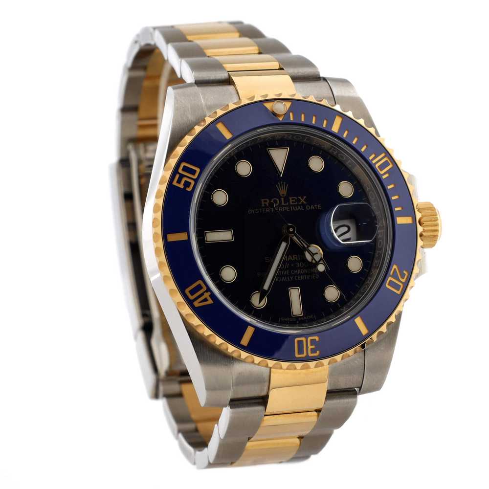 Rolex Oyster Perpetual Submariner Bluesy Date Aut… - image 3