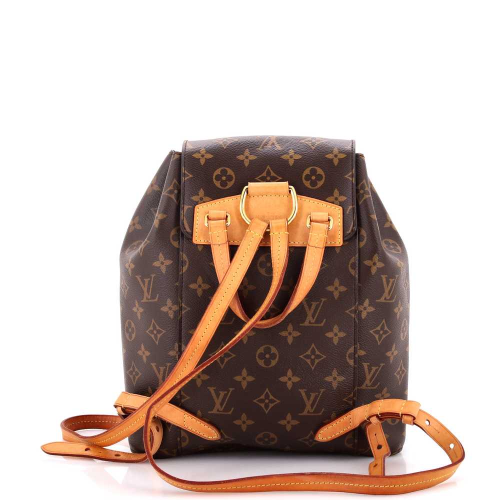 Louis Vuitton Montsouris Backpack Monogram Canvas - image 3