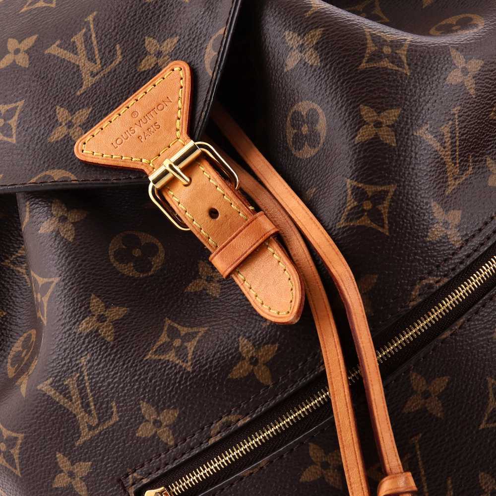 Louis Vuitton Montsouris Backpack Monogram Canvas - image 6