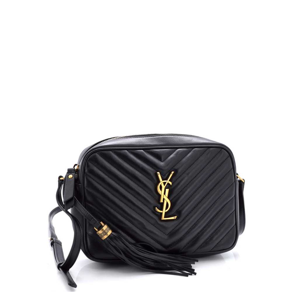 Saint Laurent Lou Camera Bag Matelasse Chevron Le… - image 2