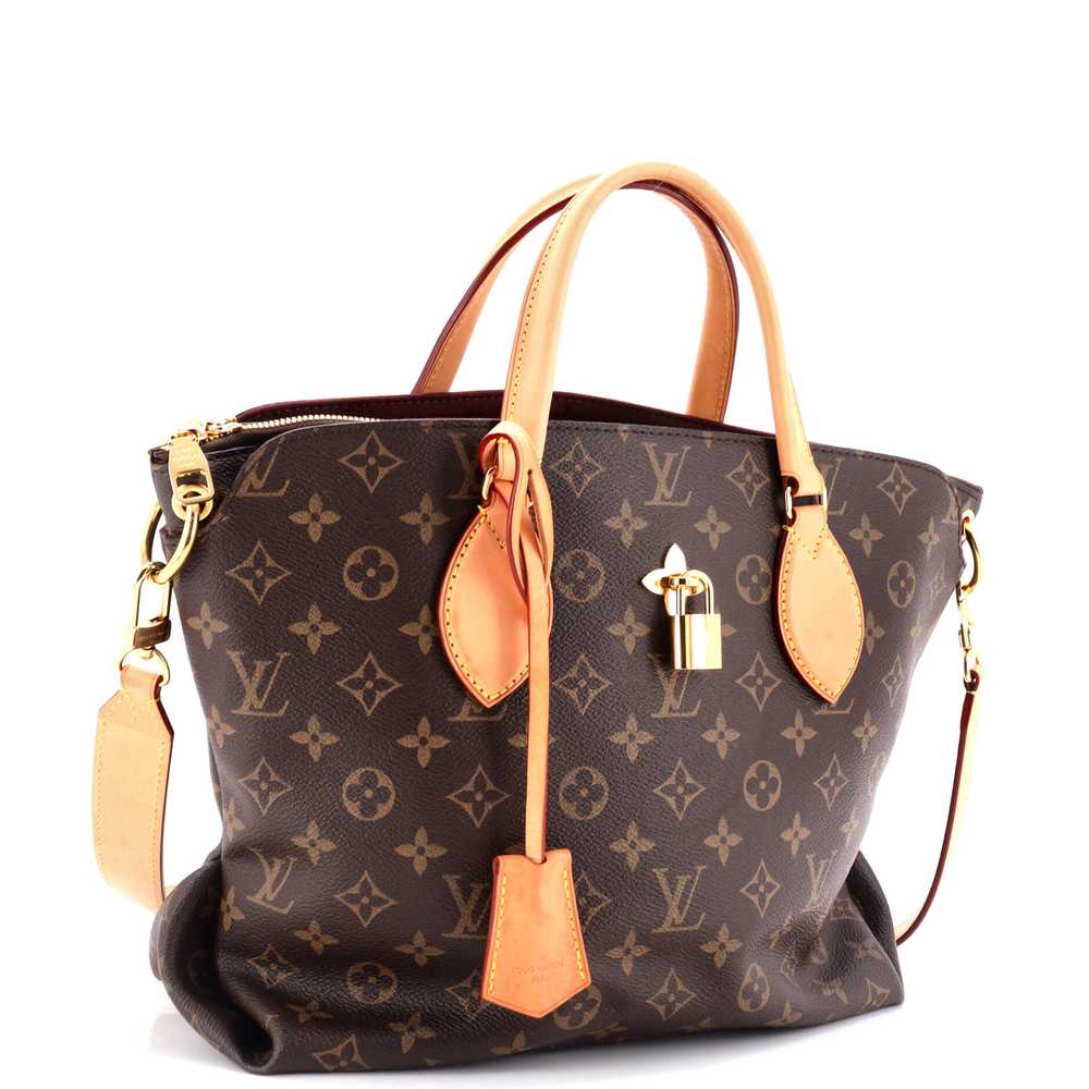 Louis Vuitton Flower Zipped Tote Monogram Canvas … - image 2