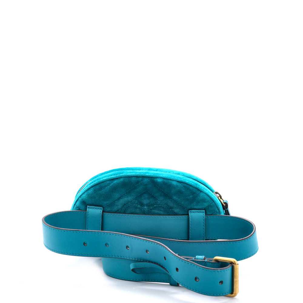 GUCCI GG Marmont Belt Bag Matelasse Velvet - image 3