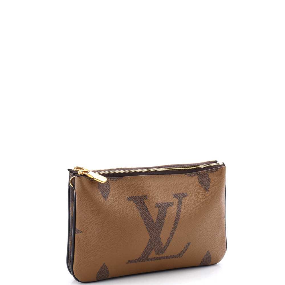 Louis Vuitton Double Zip Pochette Reverse Monogra… - image 2