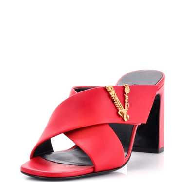 VERSACE Women's Virtus Heeled Sandals Leather