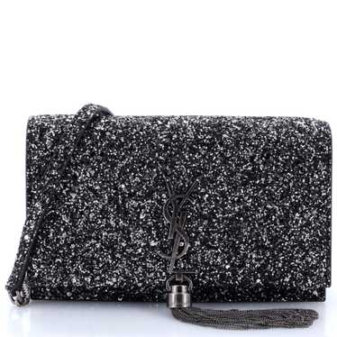 Saint Laurent Classic Monogram Tassel Chain Wallet