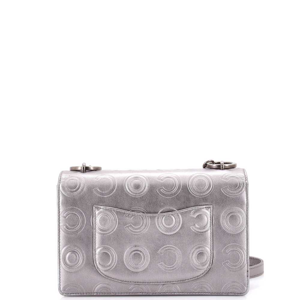 CHANEL Cocoallover Flap Bag Embossed Calfskin Sma… - image 4