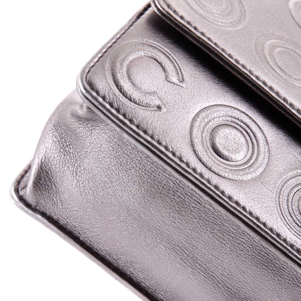 CHANEL Cocoallover Flap Bag Embossed Calfskin Sma… - image 7