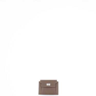 Hermes Kelly Pocket Compact Wallet Epsom