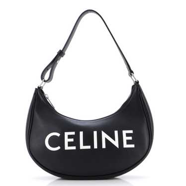 CELINE Ava Bag Printed Logo Leather