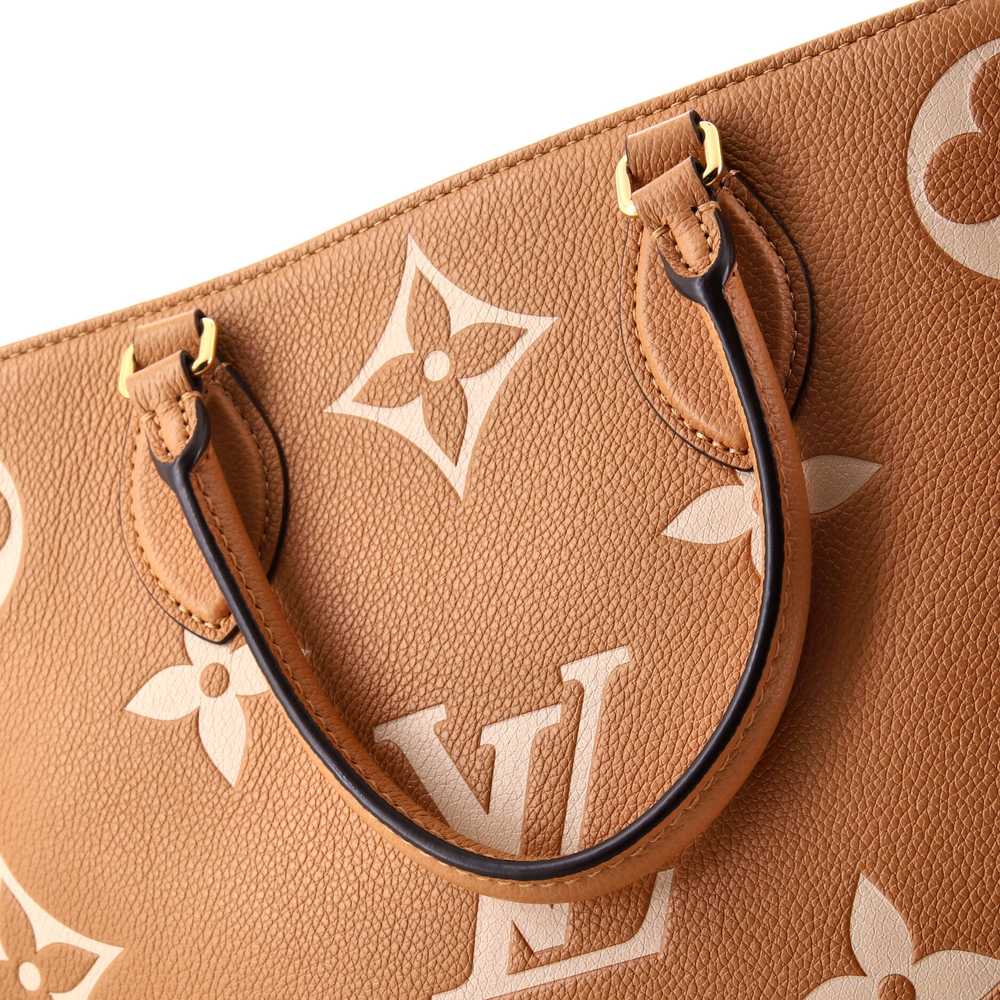 Louis Vuitton OnTheGo Tote Bicolor Monogram Empre… - image 7