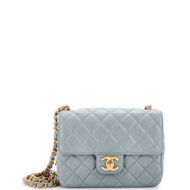 CHANEL Casino Royale Charms Square Flap Bag Quilte