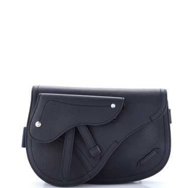 Christian Dior Saddle Messenger Pouch Leather