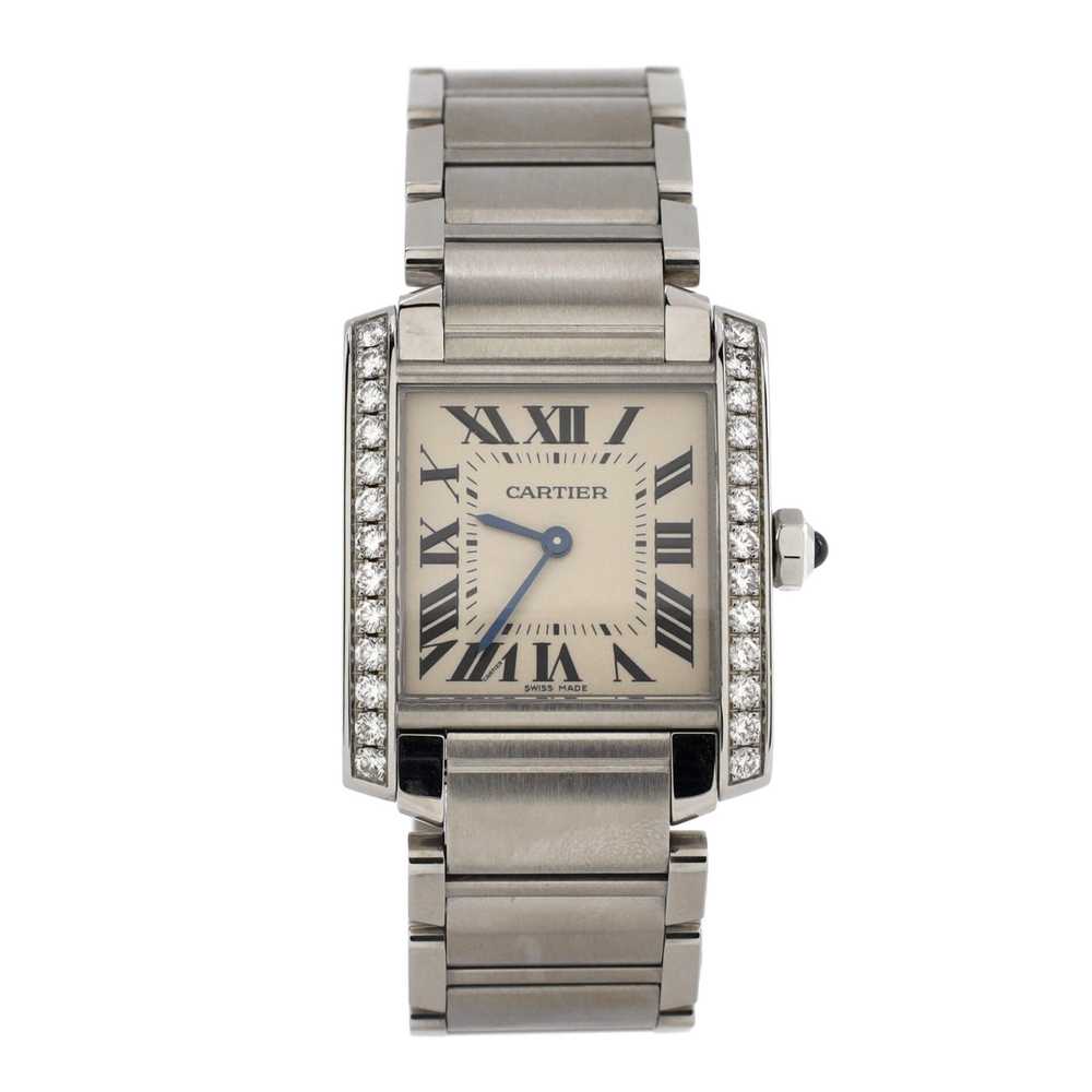 Cartier Tank Francaise Quartz Watch (W4TA0009) - image 1