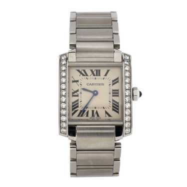 Cartier Tank Francaise Quartz Watch (W4TA0009) - image 1