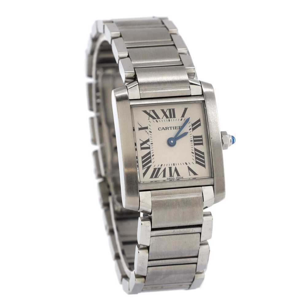 Cartier Tank Francaise Quartz Watch (W51008Q3) - image 2