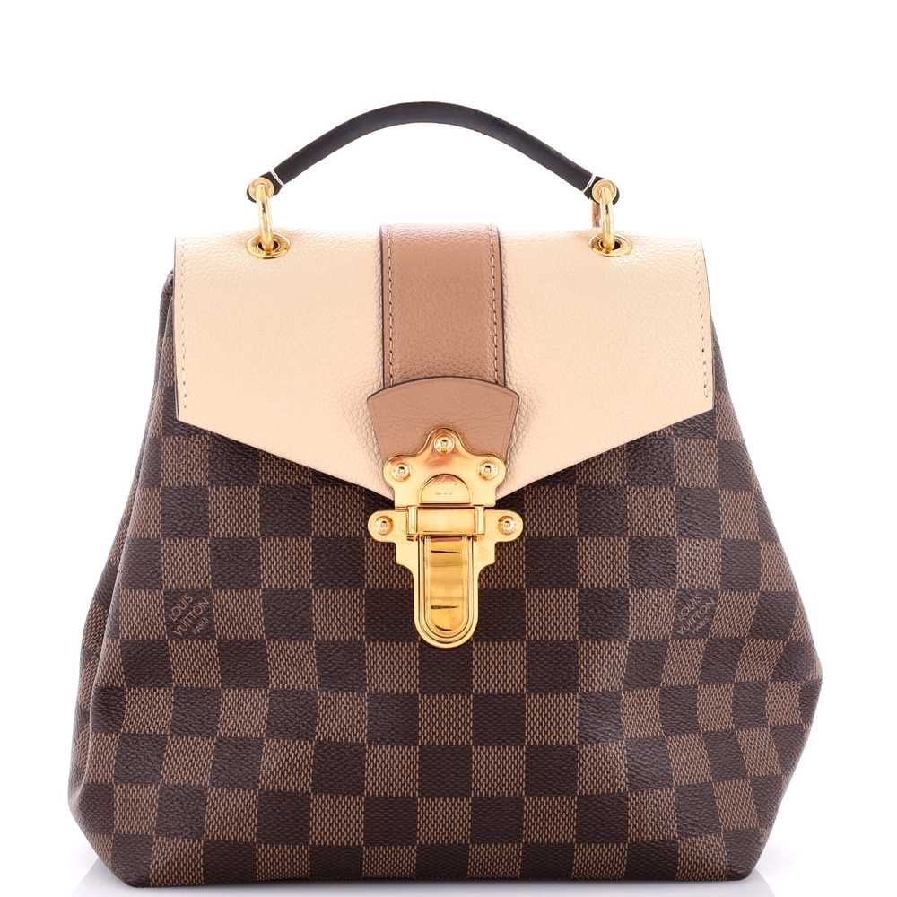 Louis Vuitton Clapton Backpack Damier and Leather - image 1